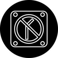 Global Movement Say No to Straws Circle Inverted vector