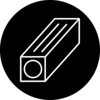 Foundation Frame Steel Beam Circle Inverted vector