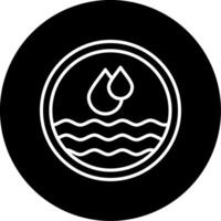 Agricultural Field in Drought State Circle Inverted vector