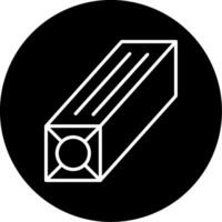 Beam Connector Steel Frame Circle Inverted vector