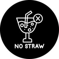 Stop Single Use Plastics Global Movement Circle Inverted vector