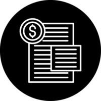 Financial Budgeting Tools Suite Circle Inverted vector