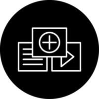 Creative Content Making Platform Circle Inverted vector