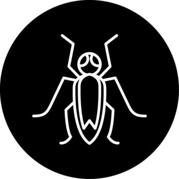 Snapping Click Beetle Circle Inverted vector