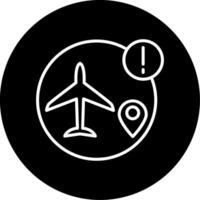 Trip Plan Summary Notification Circle Inverted vector