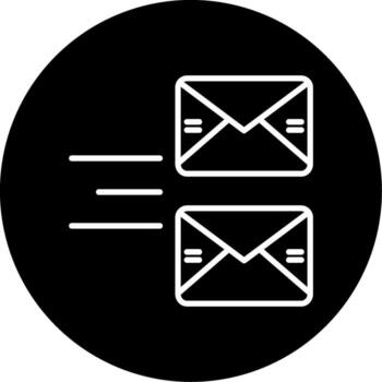 abonado lista mensaje circulo invertido vector