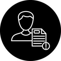 Two Factor Verification Code Notification Circle Inverted vector