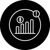 Invoice Due Reminder Circle Inverted vector