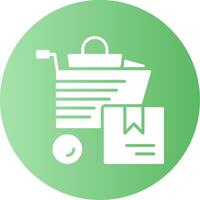 Bulk Purchase Gradient Circle Icon vector