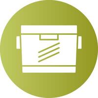 Cooler Gradient Circle Icon vector
