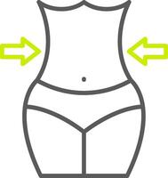 Weight Loss Dynamic App Object vector