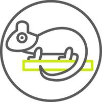 Lizard Neutral Icon Unit vector