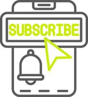 Subscribe FutureReady App Mark vector