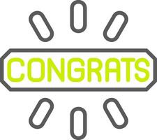 Congrats NextGen Web Graphic vector