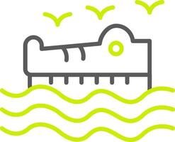 Crocodile Advanced Web Graphic vector