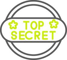 Top Secret Advanced UX Asset vector