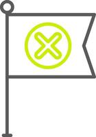Cross Elegant Design Token vector