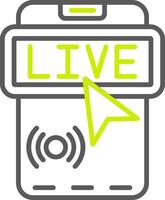 Live Minimal UX Part vector