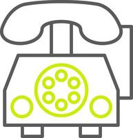 Telephone Advanced Visual Mark vector
