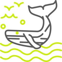 Whale Advanced Web Graphic vector