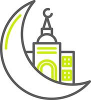 Islam Streamlined App Object vector