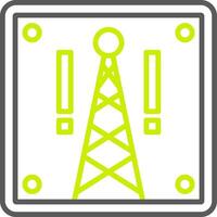 Cell Tower Versatile App Object vector