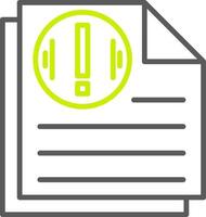 Document Dynamic Web Graphic vector