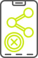 Dont Share Dynamic UX Asset vector