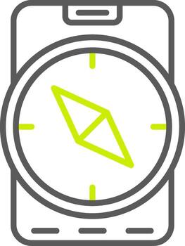 explorar avanzado visual marca vector