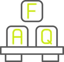 Faq Hybrid Form vector