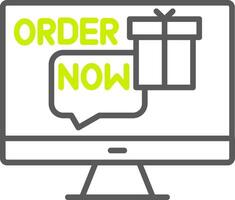Order Now Advanced Visual Mark vector