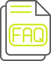 Faq Advanced App Object vector