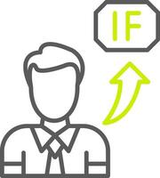 If Refined UX Graphic vector