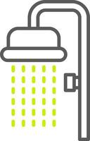 Shower Modern UI Piece vector