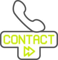Contact Advanced UI Module vector