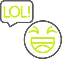 Lol Dynamic Tech Badge vector