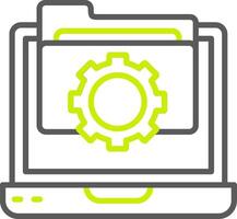 Folder Management FutureReady App Mark vector