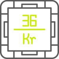 Krypton Custom Interface Symbol vector
