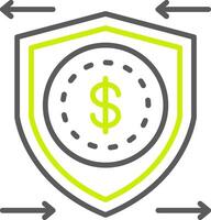 Money Back Minimalist UI Block vector