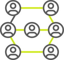 People Network Dynamic UI Module vector