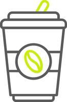 Soda Custom Line Drawing vector
