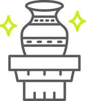 Stage Props Dynamic Tech Badge vector