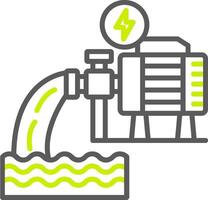 Water Pump NextGen Visual Mark vector