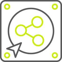 Share Functional Web Symbol vector