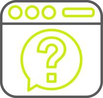 Webpage Light Mode Icon vector