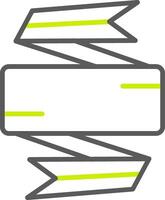 Banner Custom Tech Badge vector