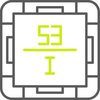 Iodine Polished Design Token vector