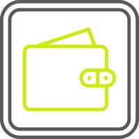 Wallet Custom Visual Mark vector