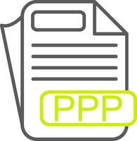 PPP Custom Tech Badge vector