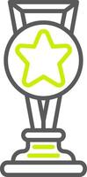 Trophy Star Advanced Interface Symbol vector